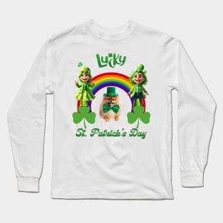 Where Luck Blooms: A Journey Through Irish Heritage Long Sleeve T-Shirt